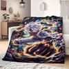 OnePiece Anime Print Blanket Warm  Comfortable Flannel Blanket Suitable for Bedrooms, Sofas, Beds, Chairs, Picnics, Travel