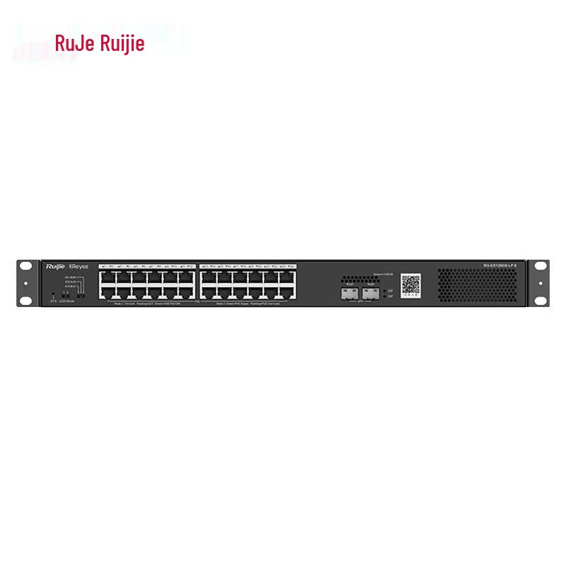 Ruijie RG-ES126GS-LP-E 24-Port Gigabit PoE Switch (CN version)
