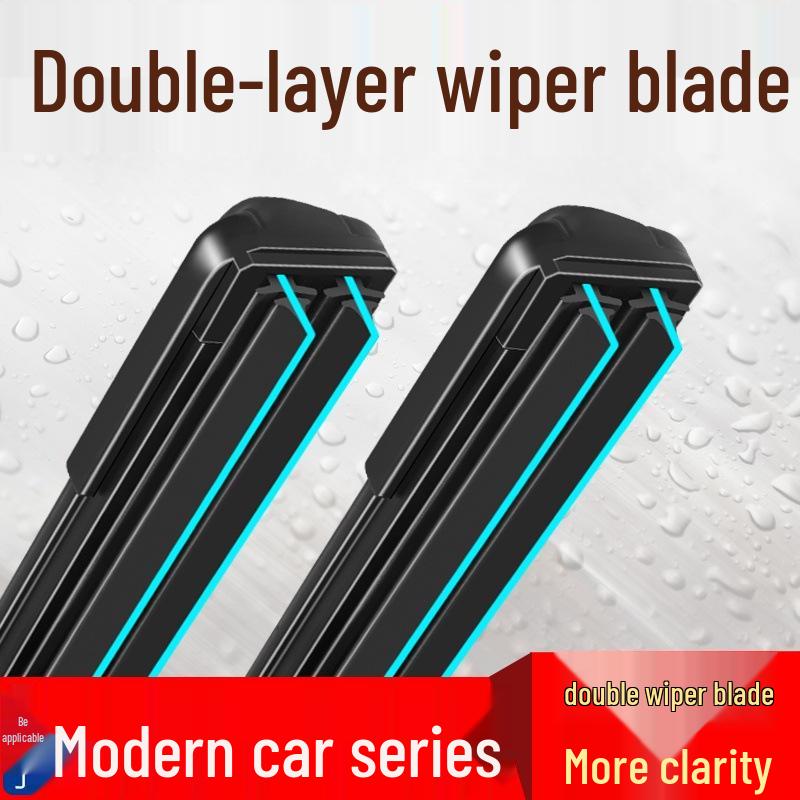 Double Blade Wiper for Hyundai Models: Yuedong, Mingtu, ix35, Sonata 8, Rena, Langdong, Lingdong