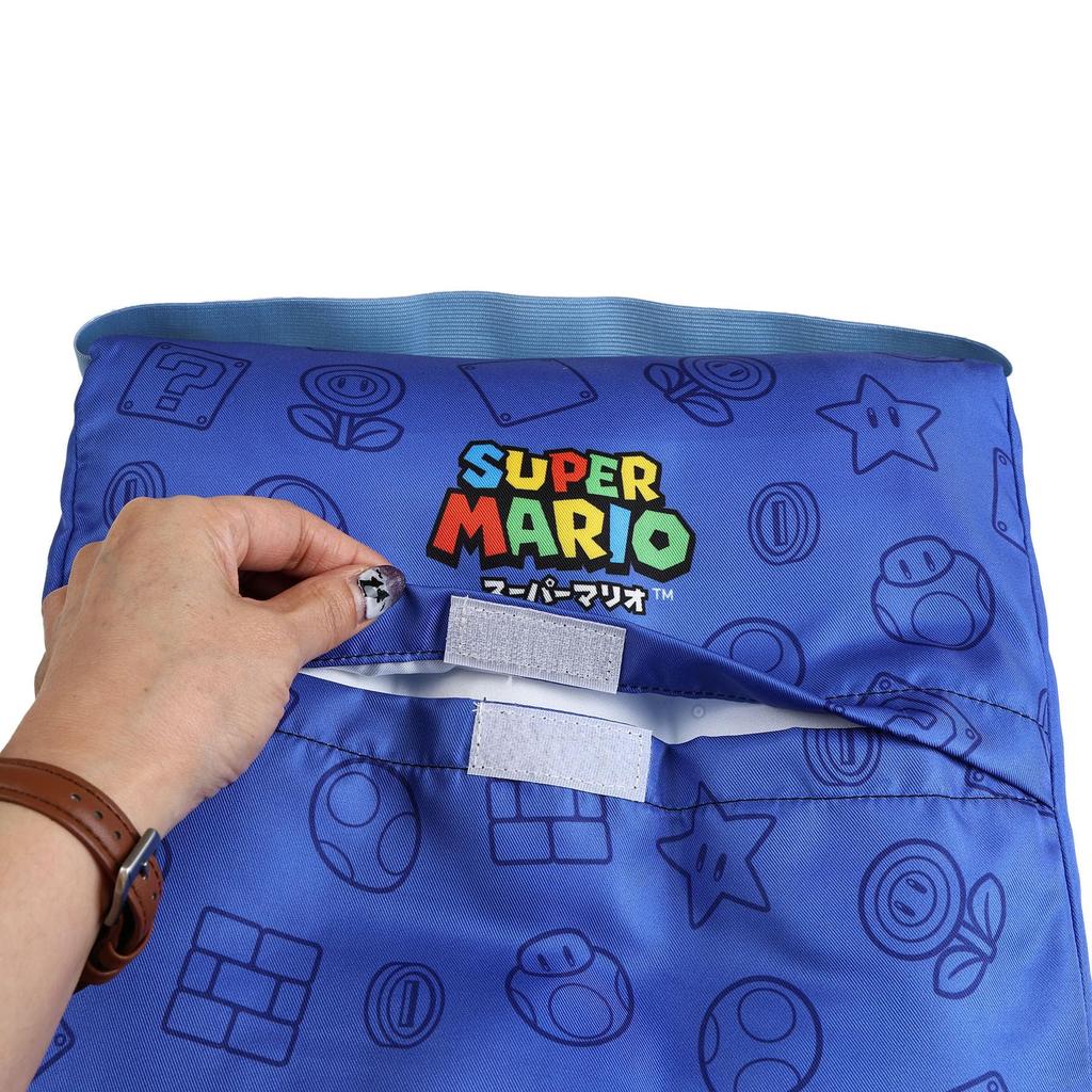 Marushin School Nintendo Mario Star Mario Cushion for Boys and School Entry Character 4505002400 Cushion, Design, Kids' Girls, Kindergarten/Elementary