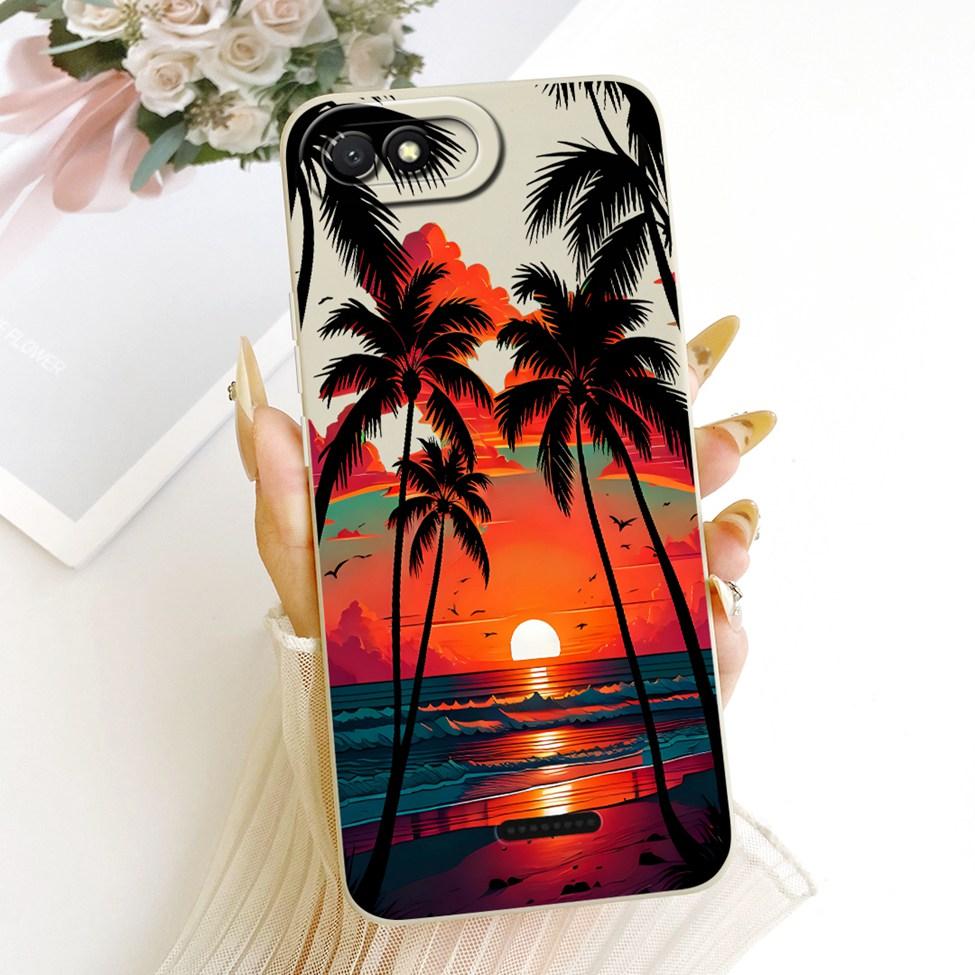 Casing For Redmi 6A Cover Fashion Cartoon Cute Funny Painted Silicone Phone Case M1804C3CG M1804C3CH M1804C3CI