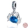 Fit Charms Fororiginal Bracelets Animal Series Flower Rabbit Holding Heart 100%Copper Jewelry Making For Women Gift