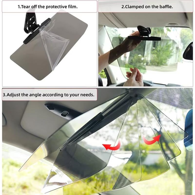 Anti-Glare UV Protection Car Sun Visor Extender Interior Sun Shade For Jaguar XE XF XJ XK XFR XJS F-Type E-Pace F-Pace I-Pace