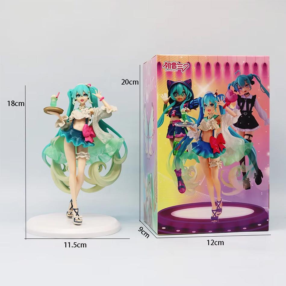 Original Judai Fashion Hatsune Miku Anime Figure - PVC Action Model Doll for Collectors Birthday Christmas Gift