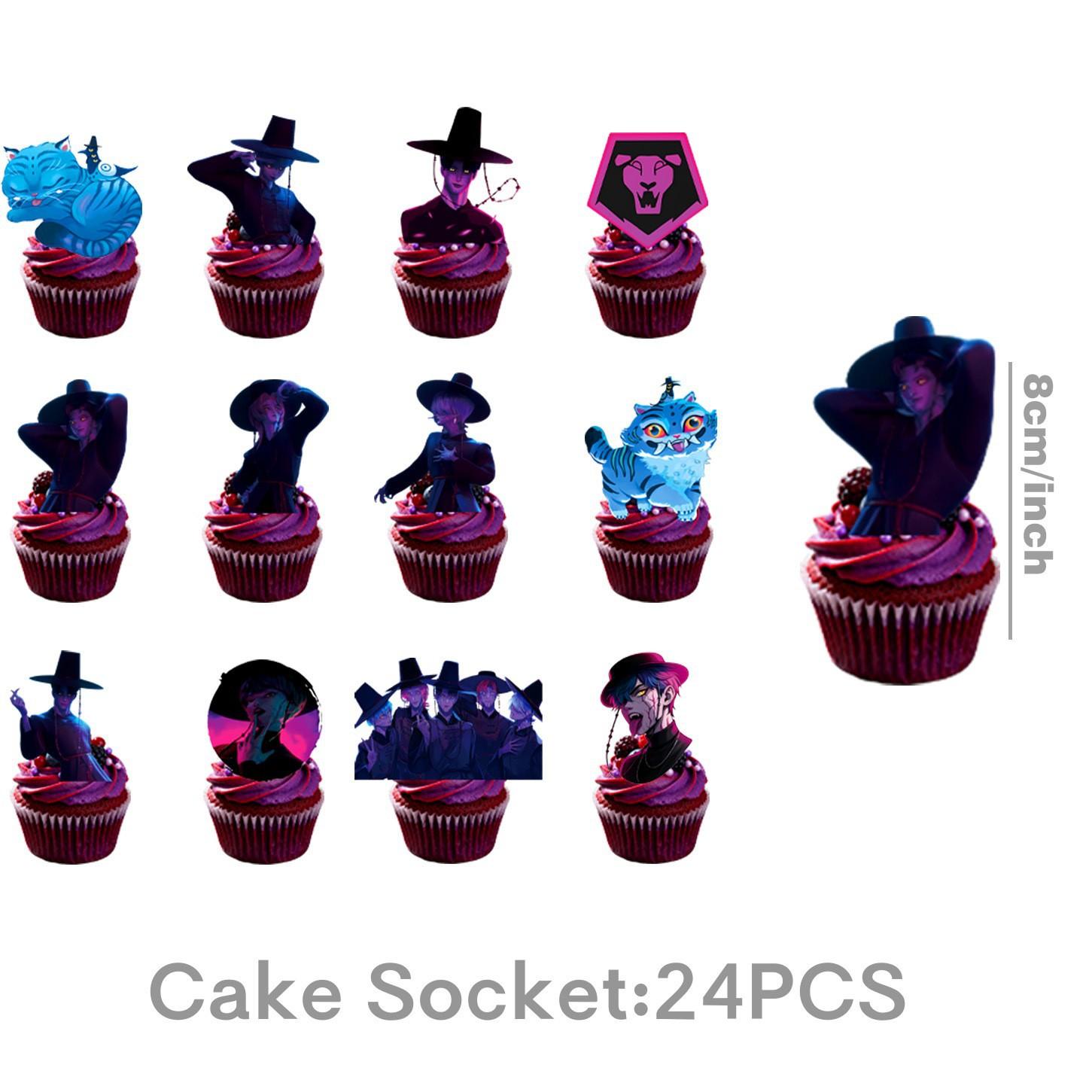 

Мисливці на демонів Шака Хлопчики Тематична Паперова Тарілка Серветка Скатертина Торт Подовжувач Банер Прикраси для Вечірки з Дня Народження