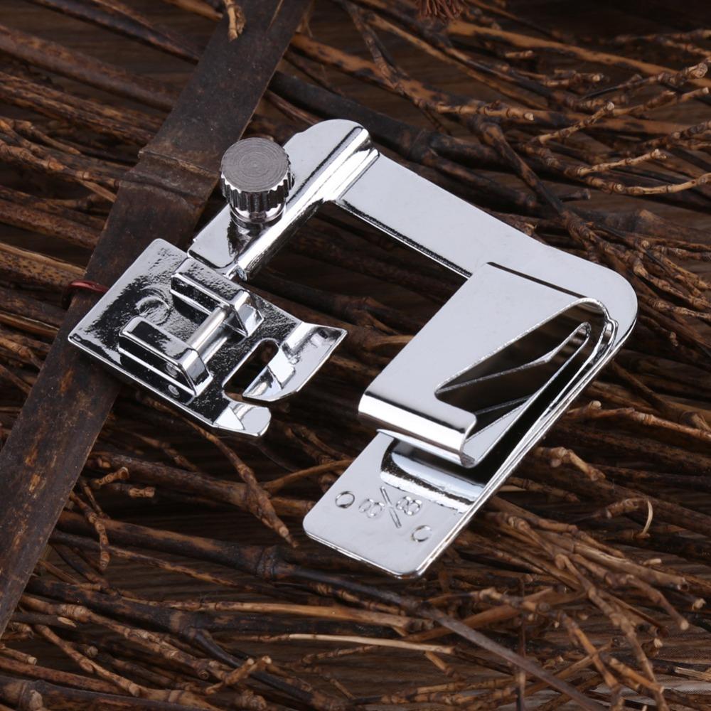 3pcs Multifunction Snap On Presser Feet Wide Hemming Low Shank Hemming Presser Foot Zinc Alloy Snap On Universal Presser Foot