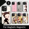 Art of Japan Y-Yoshitomo Nara Phone Case For iPhone17,16,15,14,13,12,11 Plus,Pro Magnetic with Magsafe Wireless Charging