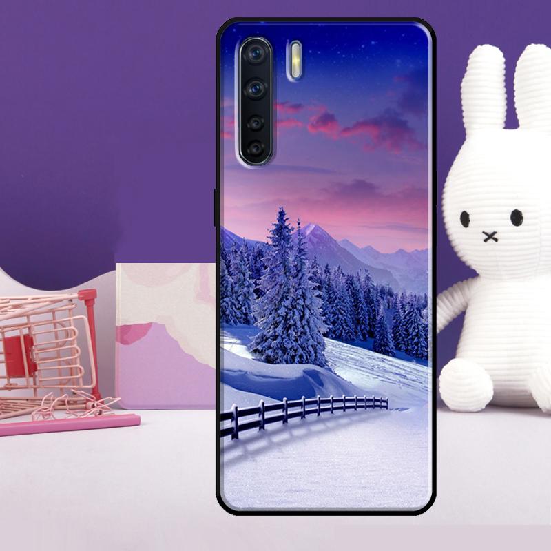 

Landscape Winter Light Snow Case For Oppo A5 Pro A15 A17 A57 A77 A18 A38 A58 A78 A98 A94 A74 A54 A40 A60 A80 A16 A76 A96 OPPO A5 Pro 5G