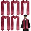 European & American Graduation Stole with Custom Embroidery or Heat-Printed Logo