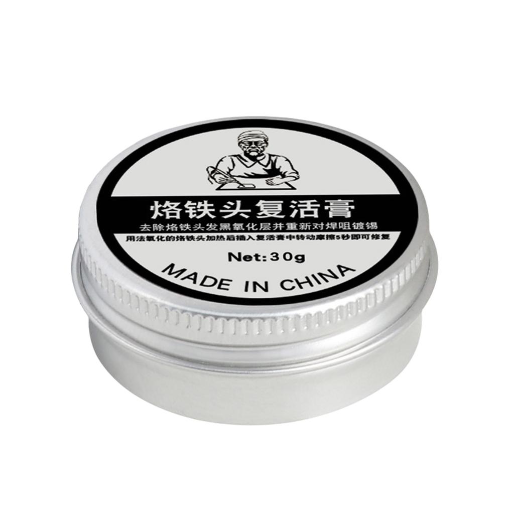 6g/9g/16g/30g Soldering Iron Tip Cleaning Pastes Soldering Iron Tip Tin Plating Activators Oxide Cleaner Refreshing Agent