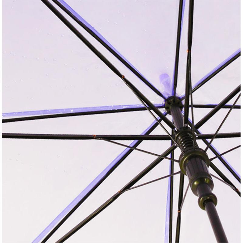 Cartoon Transparent Umbrella Folding Open and Close Umbrella Student Small Fresh Cute Thickening