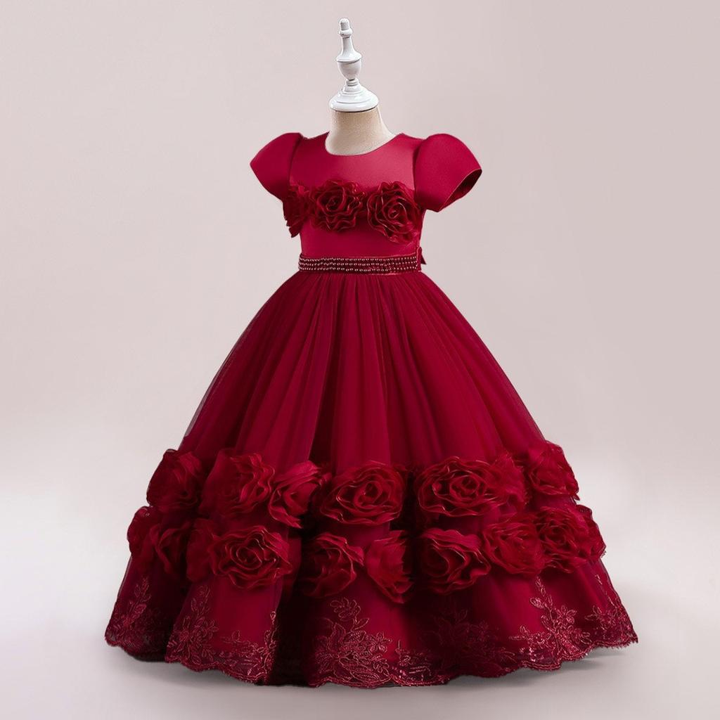 Girls Princess Gown Performance