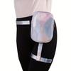 Women Multiway Thigh Leg Bag,Waterproof PU Waist Fanny Pack, Adjustable Strap Crossbody Belt Pouch for Running Club Travel Daily