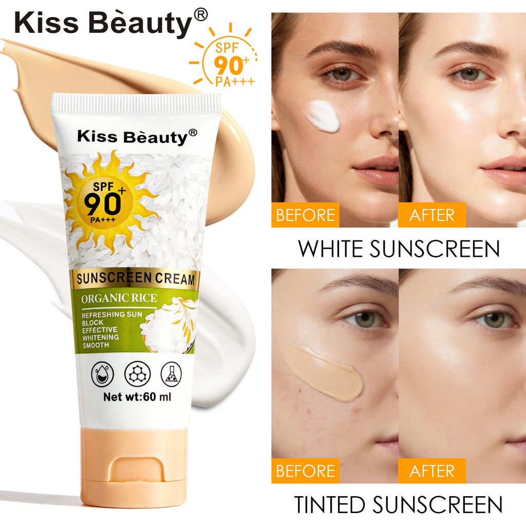 Kissbeauty Rice Isolation Protective Cream Multi-effect Repair Hydrating Moisturizing Soft Skin