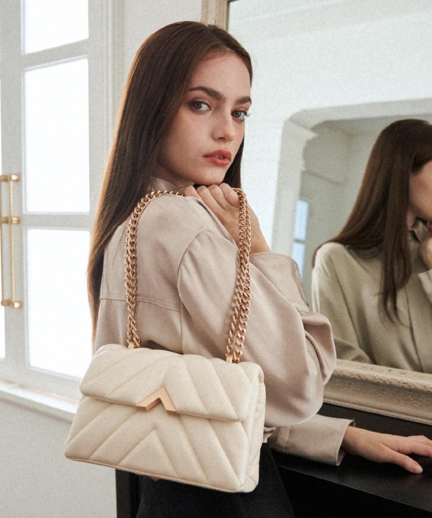 Valluat Anne Bag_White Beige