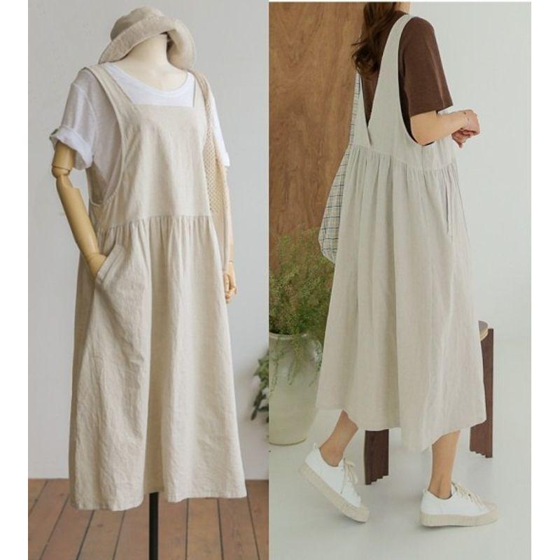 

Foreign Trade Amazon Loose Dress Oversize Women s Clothing Apricot XL