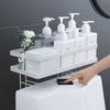 1pcs Bathroom Over The Toilet Storage Shelf Bathroom Storage Organizer with Toilet Paper Holder Toilet Top Shelf Space Saver