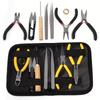 8Pcs/Set Non-slip Handle Jewelry Making Pliers Set Pliers Jewelry Making Tools Case Jewelry Repair