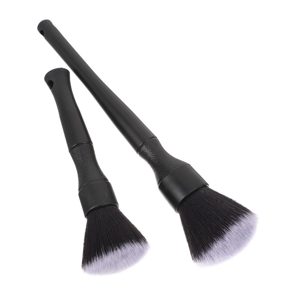 2Pcs Super Fine Detailing Brushes For Car Interior And Dash Dusting