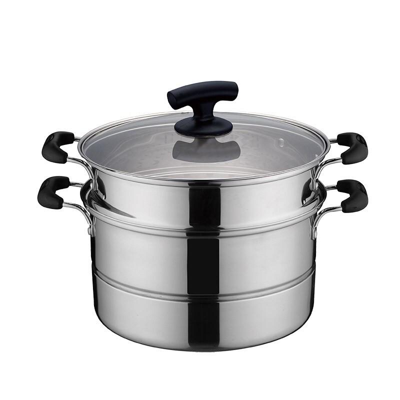 Aishida 26cm Zweilagiger Edelstahl-Dampfgarer