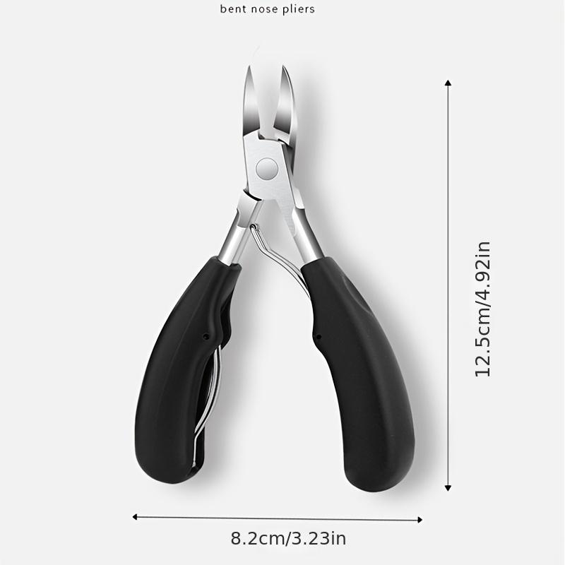 Culticle Professional Nail Clippers for Thick Nails and Ingrown Toenails Sharp Curved Blade for Men and Women