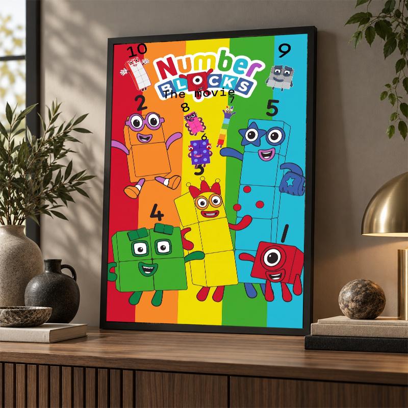 DIY 5D Diamond Painting Numberblocks Full Drill Diamond Art Wall Decor Craft Kit
