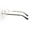 Gucci GG0392O-003 Luxury Round Metal Eyeglass Frames