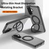 Applicable To Samsung A37 Ring Holder Rotating Mobile Phone Case a57A27 Matte Magnetic Suction A17 Ring Holder Protective Case