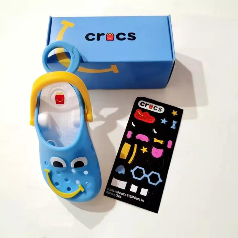 Zábavné a barevné Crocs McDonald's Miniklíčenka Pantofle Pro Děti I Dospělé