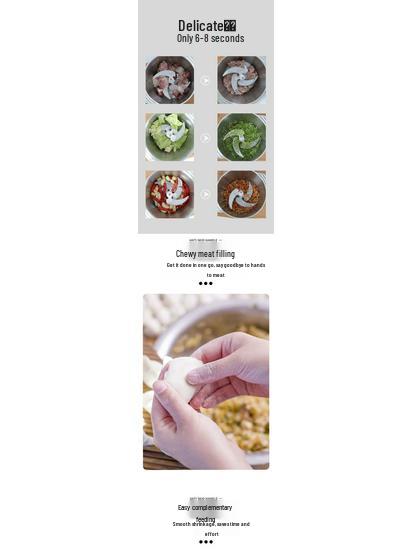 Electric 304 Stainless Steel Meat Grinder & Multifunction Kitchen Machine for Dough, Garlic Paste, and Vegetable Chopping.