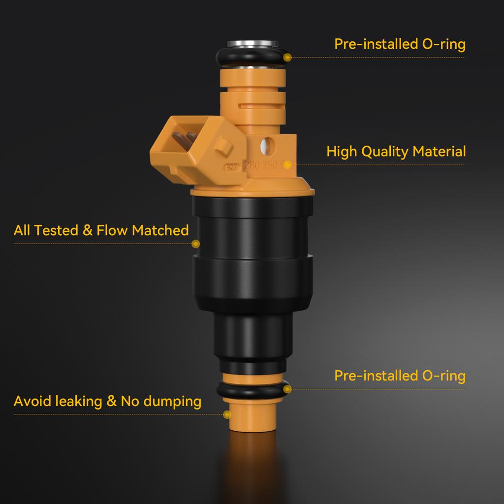 8PCS Fuel Injectors 0280150718 Fit for Ford F150 F250 F350 4.6 5.0 5.4 5.8 Replace