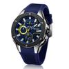 Megir Mode Sportuhren für Herren Quarz Armbanduhr Wasserdicht Herren Silikonarmband Chronograph Relogio Masculino 2053