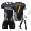 Kids Sports Equipment Real Madrid Vinicius Black White Soccer Training Set