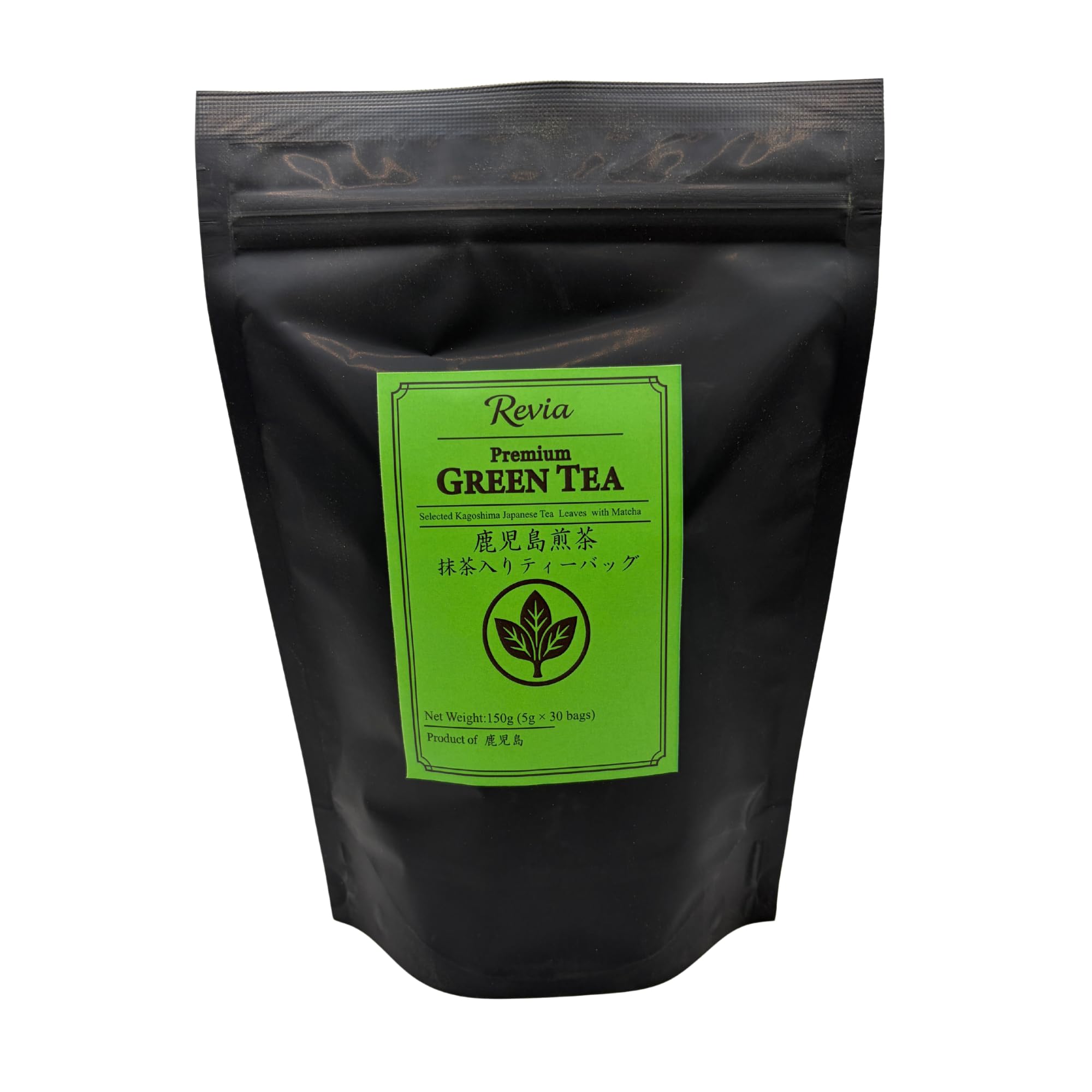 Sencha tea 30 Japanese domestically Revia Kagoshima-produced bags, bags, tea, produced,