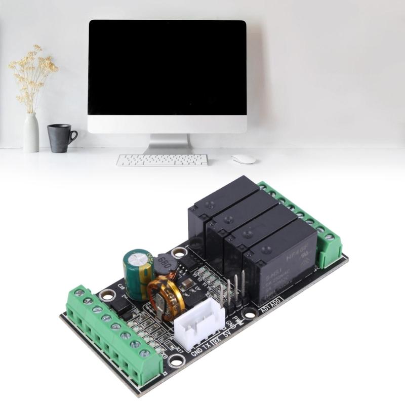 Relais Modul FX2N-10MR SPS Programmierbarer Steuerungsplatine Kleine Größe Unterstützt Analogen Eingang Einfach zu Bedienen