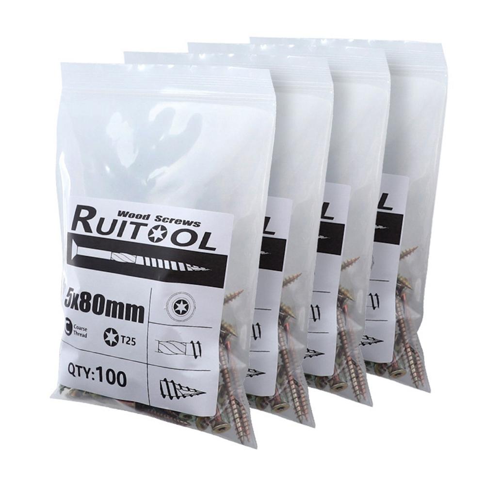 Galvanized Torx Metal Hardware Deck Binding Woodworking Supplies T25 Screws Screws Fastener