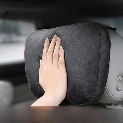 Car Headrest, Neck Pillow, Waist Support, Suede Seat Back Cushion for Mercedes-Benz S-Class, All-in-one Car Pillow.