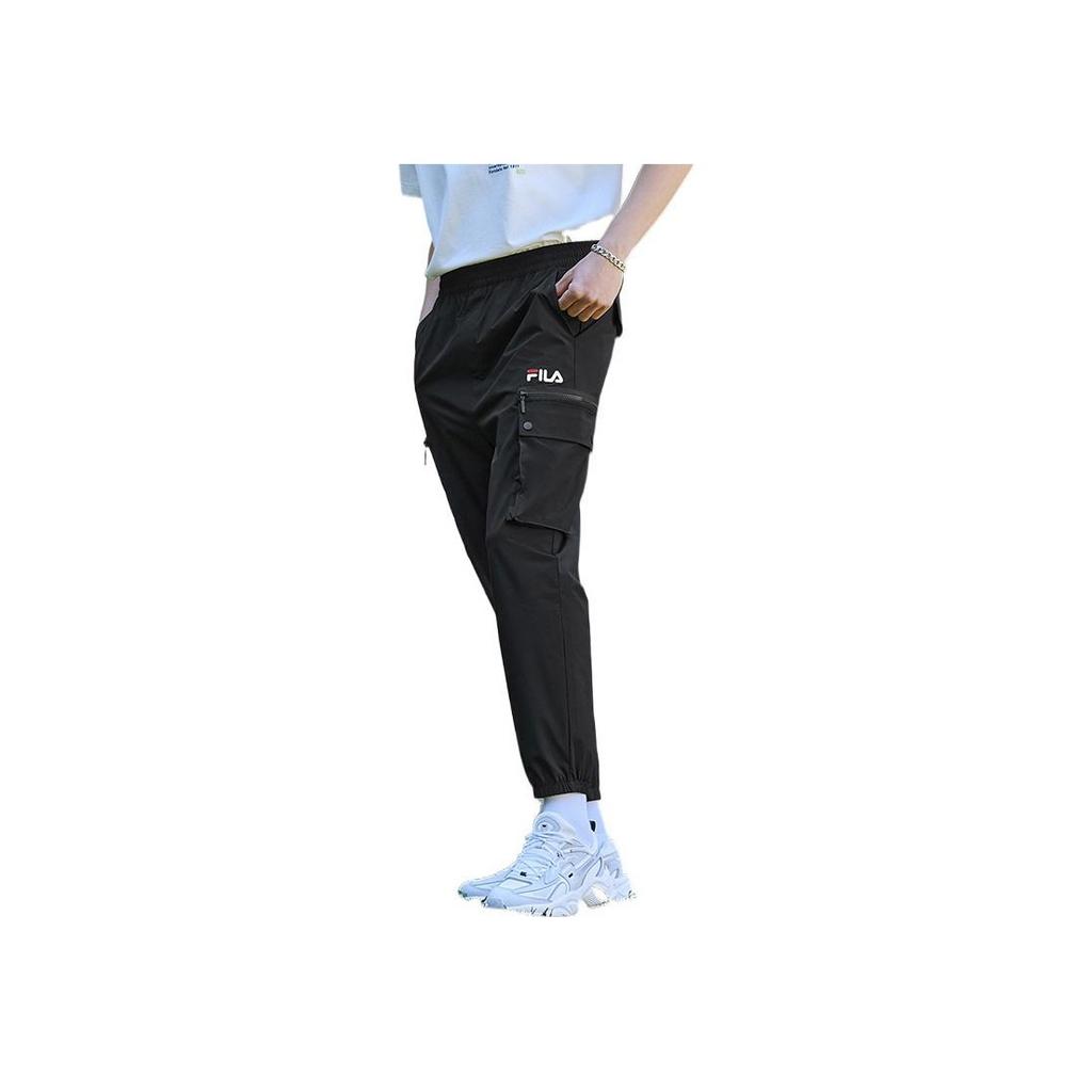 New FILA Casual Pants Men's Black F11M229810F-BK