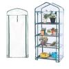 Garden Warmer Cover PVC Flower and Plant Insulated Warming Shed Greenhouse Warming Sunroom Insulated Rainproof Trellis
