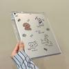 Cute Puppy Y Three Fold for Ipadair6/5 Protective Case 10/9/8 Generation 11 Inch Pro Anti-drop and Anti-bend MINI