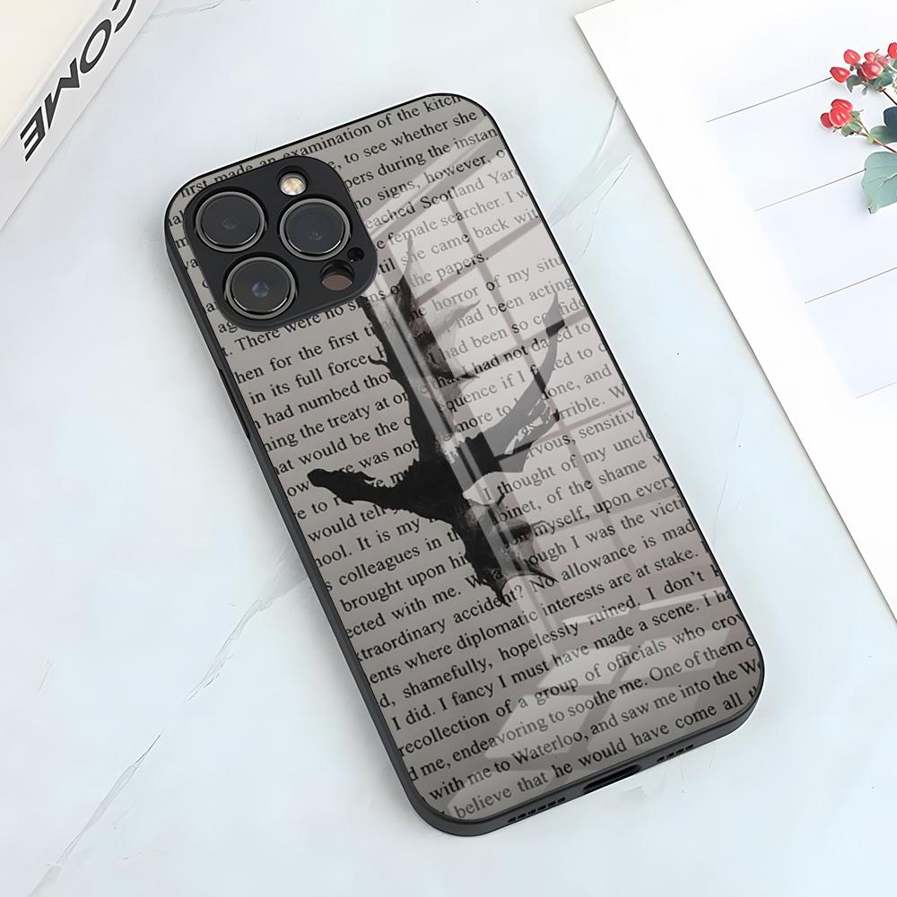 Fourth Wing Dragon Phone Case For IPhone 17 Pro Max 15 Pro 16 14 Plus 12 13 Mini 11 Pro Shockproof Glass Cover