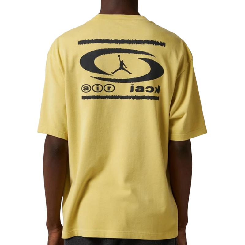 Jordan x Travis Scott T-Shirt Men's Celery Green DZ5515-308