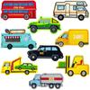 Double-Decker Bus Embroidery Cloth Sticker Children'S Clothes Decoration Car Patch Sticker Tourist Rv Computer Embroidery Label