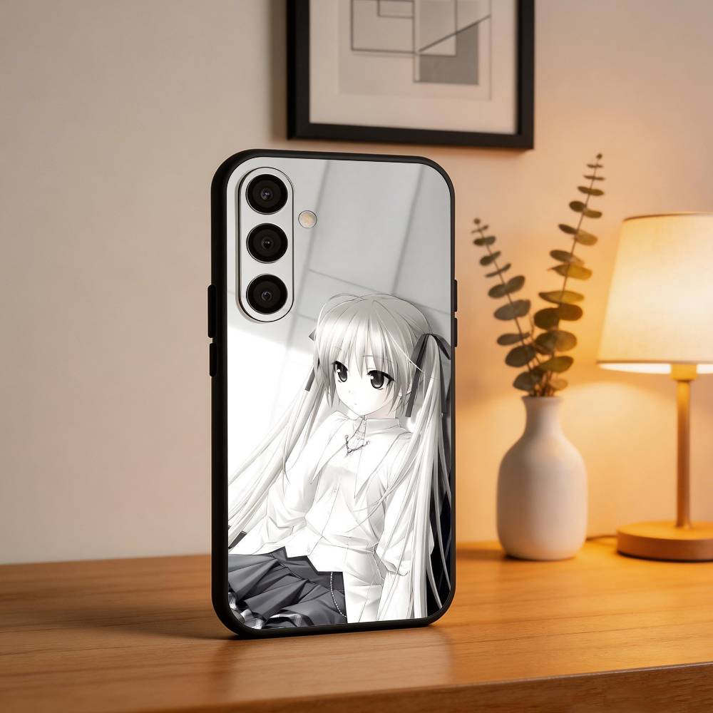 Y-Yosuga No S-Sora Anime Phone Case For Samsung A73,72,71,53,52,51,22,91,80, Soft Black Cover