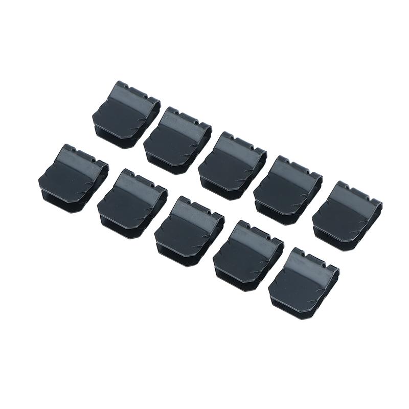 10/20Pcs Car Mudguard Fixing Clips Auto Engine Guard U-Shaped Buckle Clamp Motorcycle Truck Fender Metal Buckle Fastener 10pcs