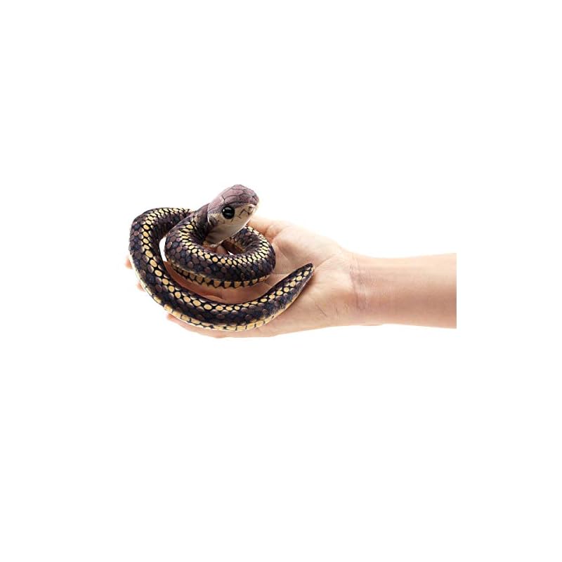 Folkmanis Mini Snake Finger Puppet Brown (1 piece)