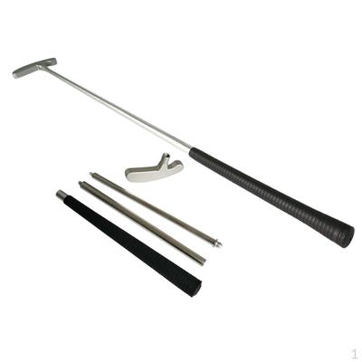 3-teiliger, faltbarer Rechts-/Golf-Putter-Schläger, tragbar, für unterwegs