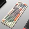 K82 Gaming Keyboard RGB Light Mechanical Keyboard USB Port Gamer Keypad 94 Keys Hot-Swap Keyboard for Notebook Laptop Desktop