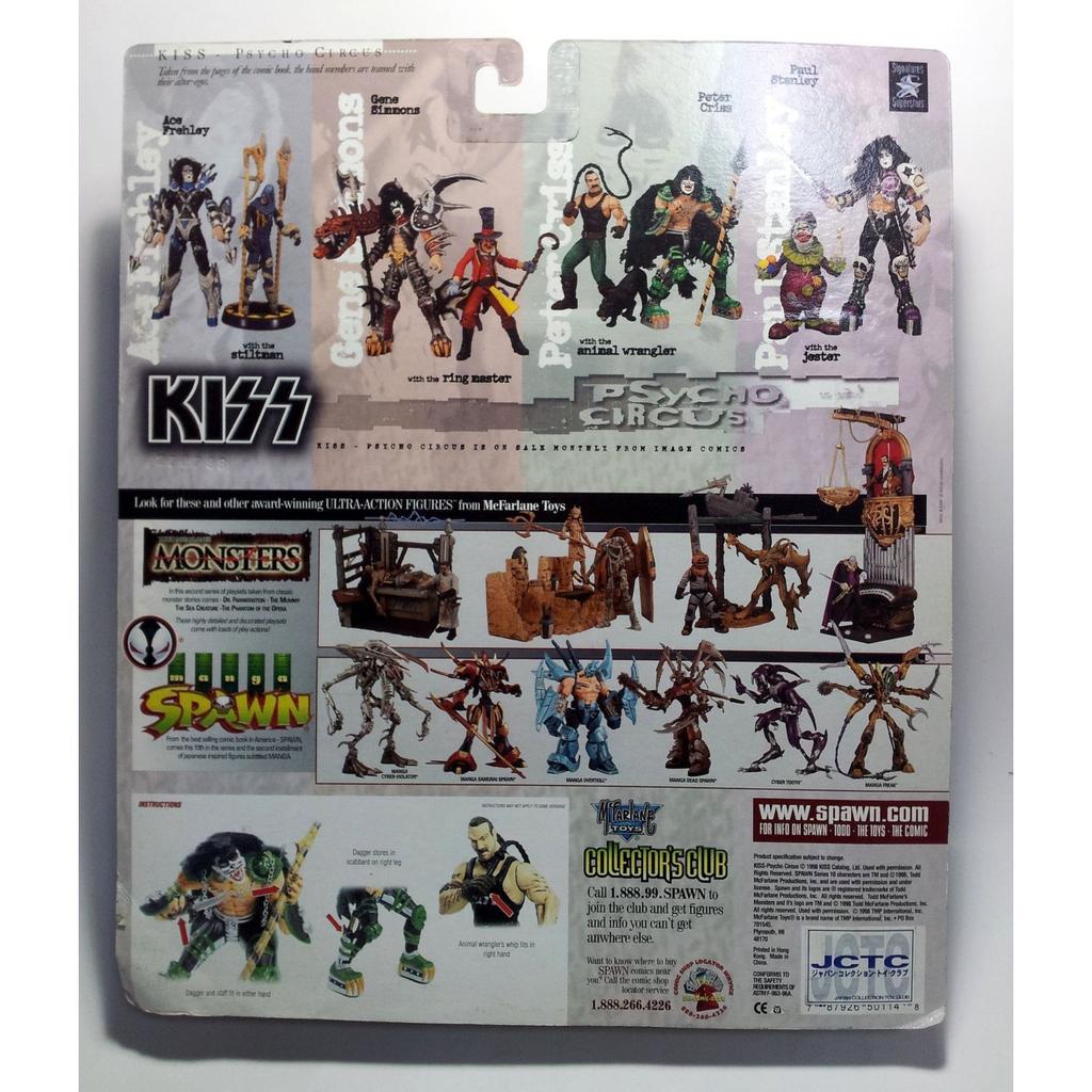 Peter Criss Ultra Action Figure & Wrangler/Kiss