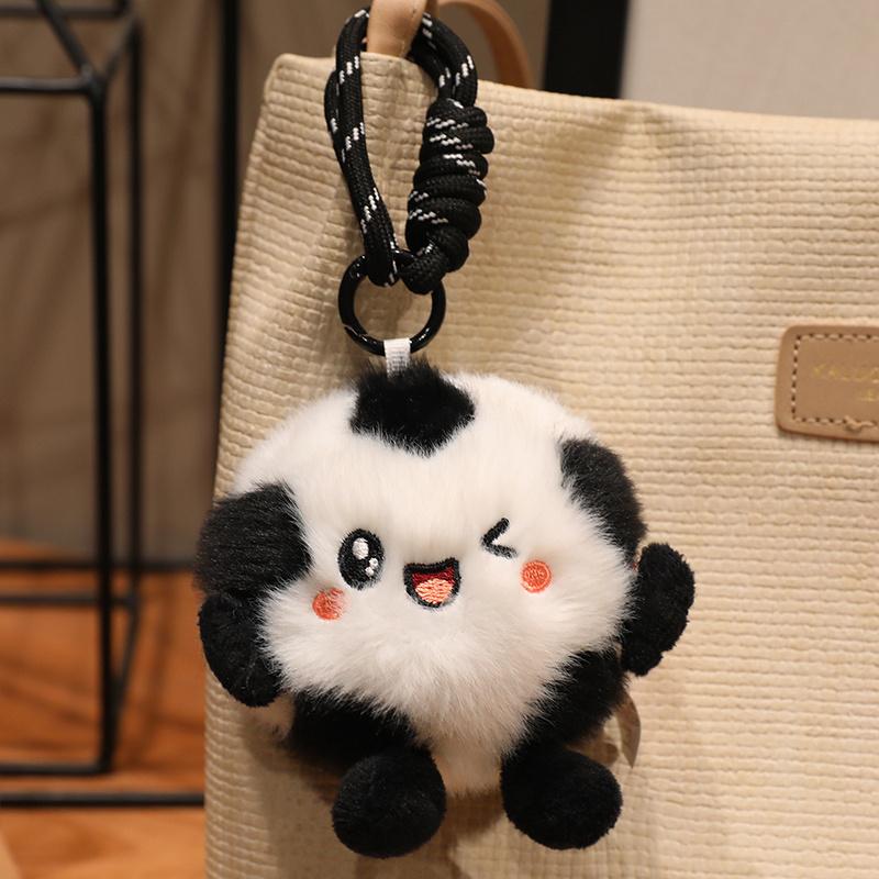9~29cm Mensachtige Voetbal Pluche Speelgoed Gevuld Knipperend Kawaii Sportbal Kussen Schattige Decoratie Pluche Speeltje Cadeau 9cm pendant